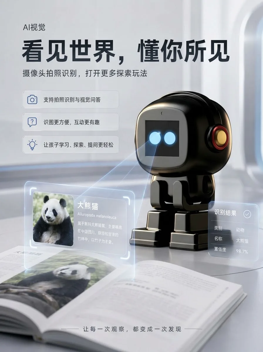 Robot camera vision recognition